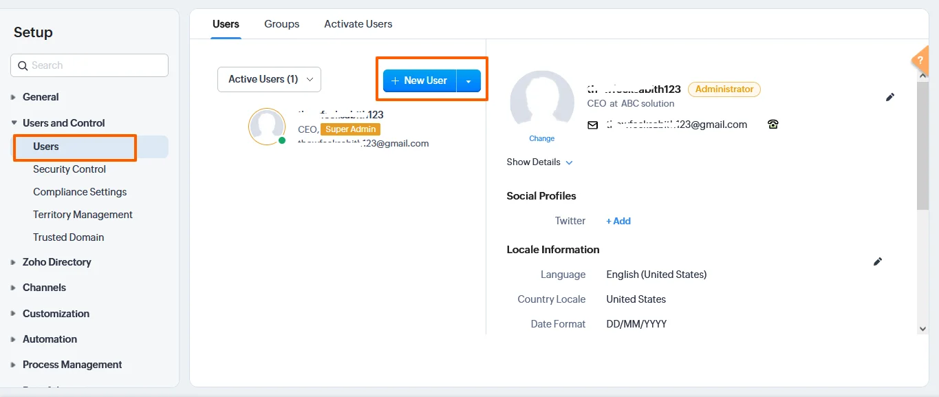 Zoho CRM Admin Guide for Beginners:Everything You Need to Know 5 Zoho-Admin-Guide-add-User