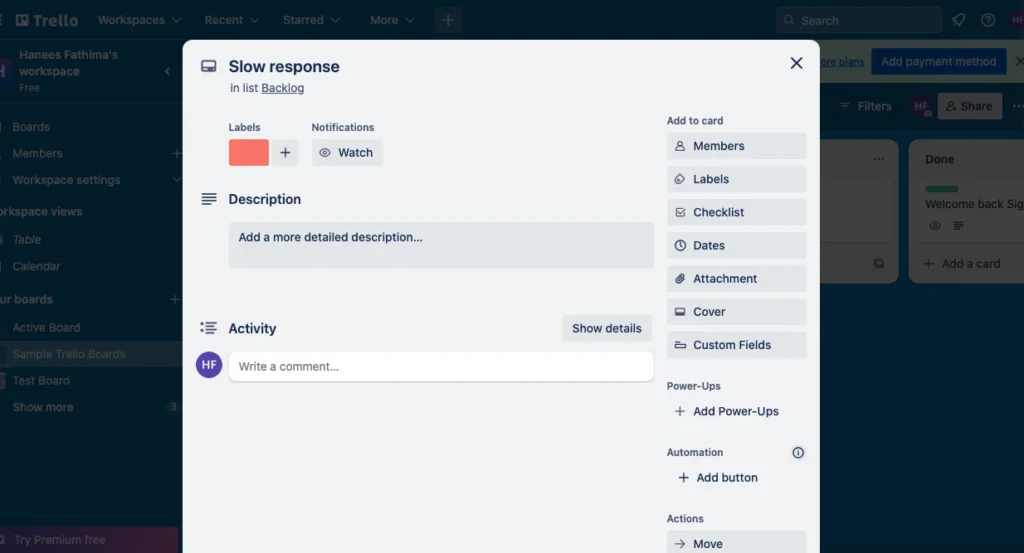 Creating Effective To-Do Lists with Trello 4 Trello Agile project Management- Card details