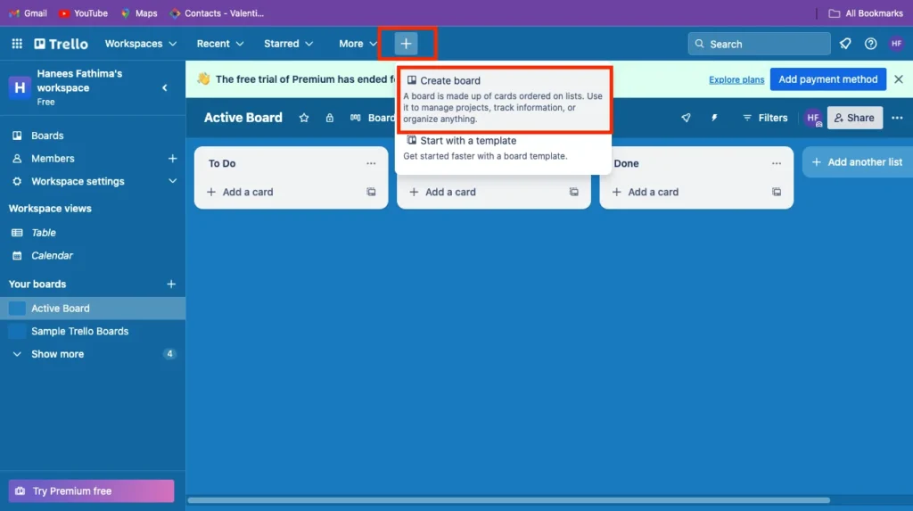 How to Use Trello for Agile Project Management 3 Trello Create Board