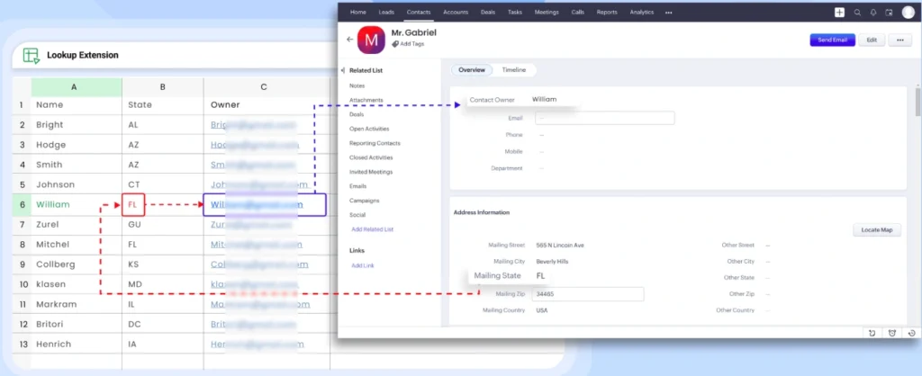 Zoho sheets Magic Lookup Extension for Zoho CRM 2 zoho-sheets-crm-magic-lookup-workflow