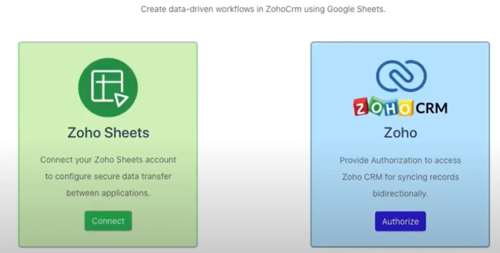 Zoho sheets Magic Lookup Extension for Zoho CRM 1
zoho-sheets-zoho-crm-connection-setup