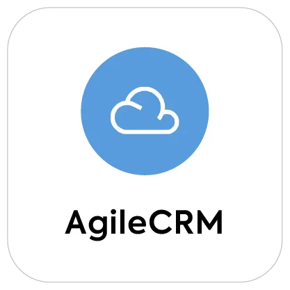 الصفحة الرئيسية ل Xapplets 3 AgileCRM