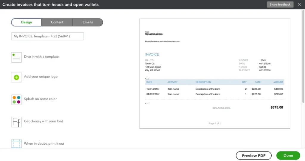 Customize-invoice-Invoice-Design