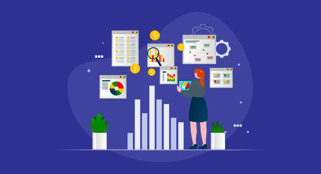 Graphical representation of financial reports