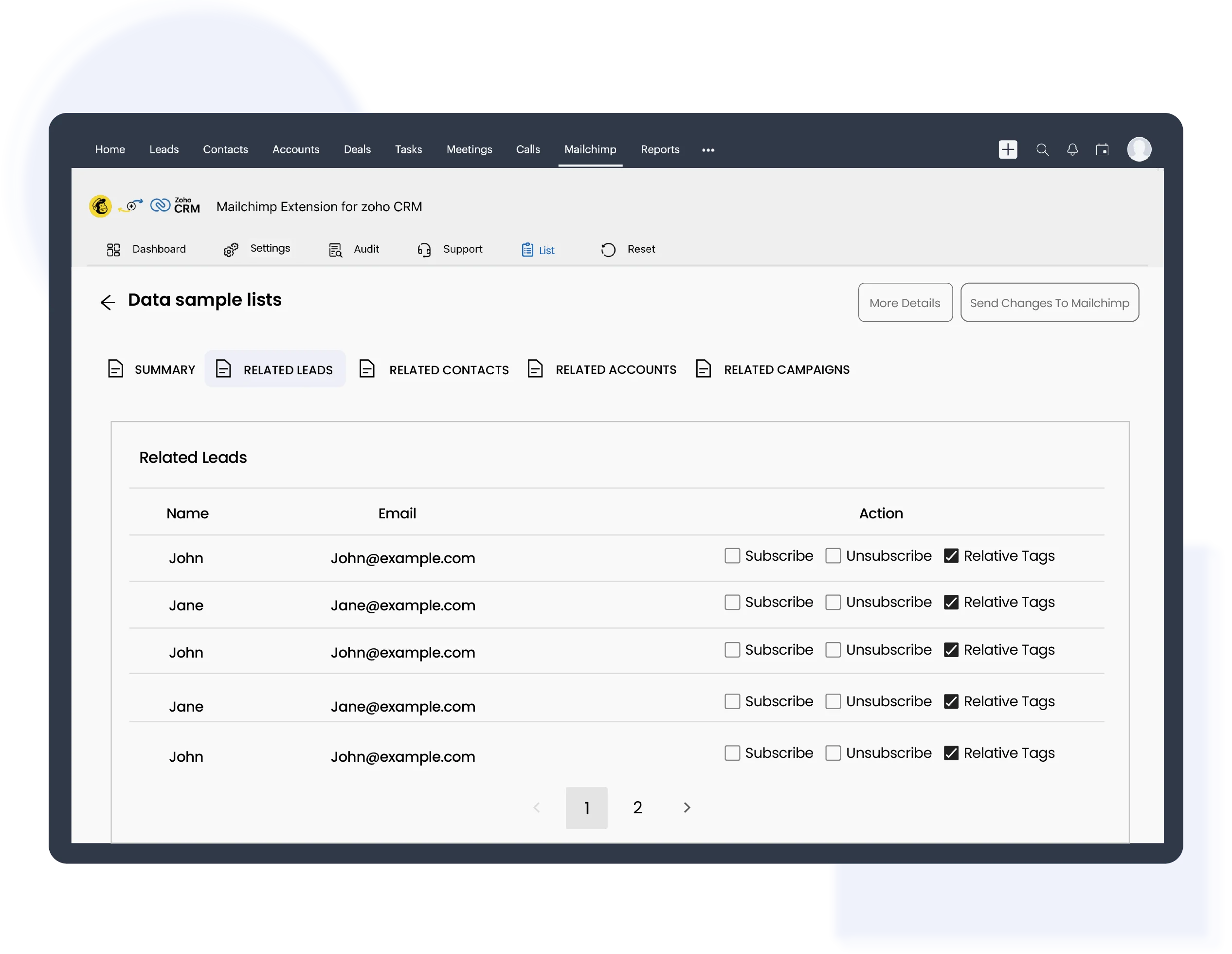 Syns-Mailchimp-Audience-Contacts